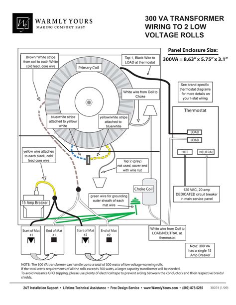 wiring diagram  transformer