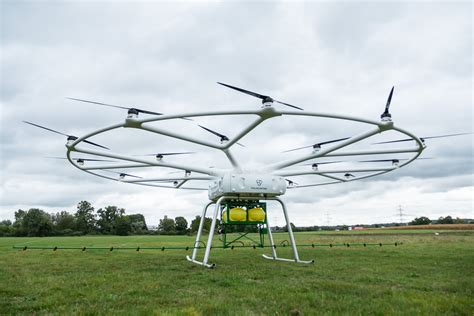 heavy lift agricultural drone prepares  tests industrial vehicle technology international