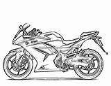 Motorcycle Coloring Pages Printable Kids Results sketch template