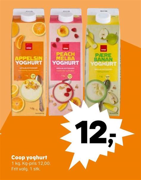 coop yoghurt tilbud hos superbrugsen