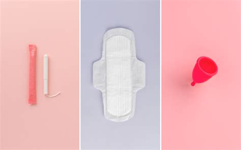 tampons pads and menstrual cups what products should i use