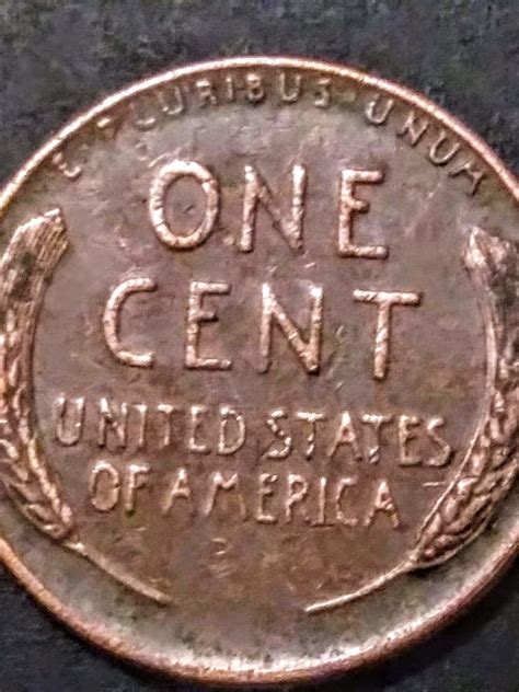 wheat penny mint mark located   reverse coin talk