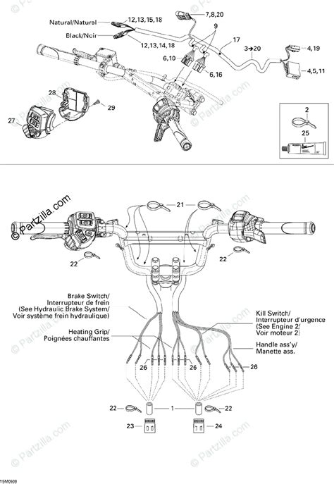 ski doo mini  wiring diagram ski doo wiring diagram complete wiring schemas