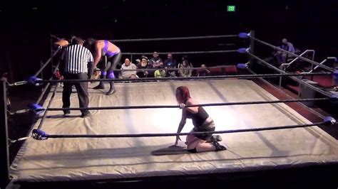 andrea  giant  clair sanguine holliday  starfire war wrestling    youtube
