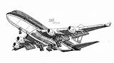 747 Aviones Avion Aircraft Wu Yiming Airplanes Aviation sketch template