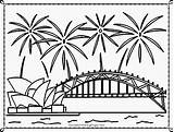 Sydney Coloring Pages Year Getcolorings Getdrawings sketch template