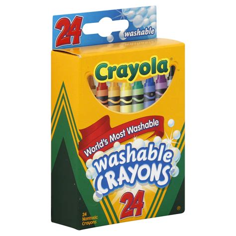 crayola crayons washable  count