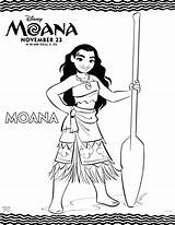 Moana Coloring Printable Pages sketch template
