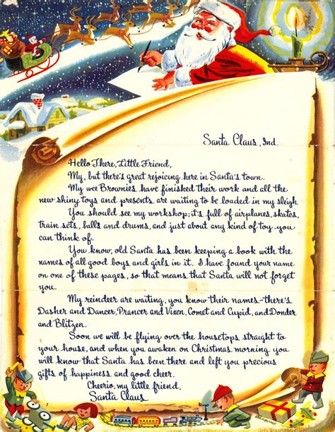 printable letters  santa  letter  santa santa