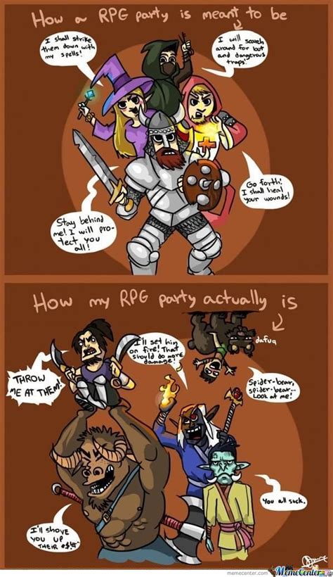 Rpg Party Games By Kolio Meme Center