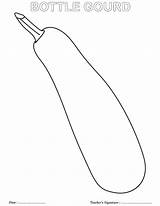 Clipart Gourd Bottle Gourds Printable sketch template