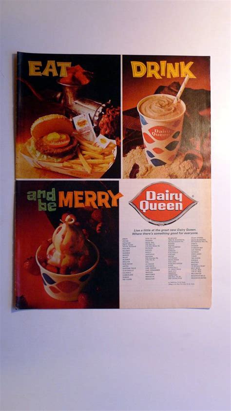 life magazine dairy queen ad vintage magazine ad framable vintage magazine vintage