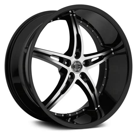 2 crave® no 14 wheels gloss black with machined face rims