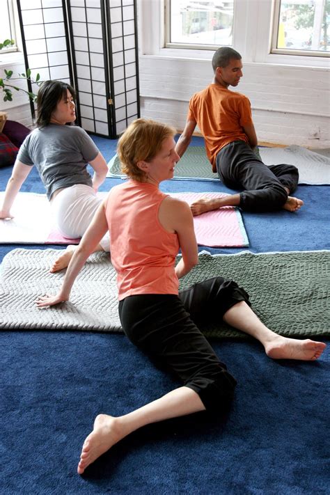 “getting up from the floor” vista yoga