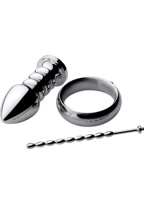 zeus electrosex deluxe series voltaic for him stainless steel male e