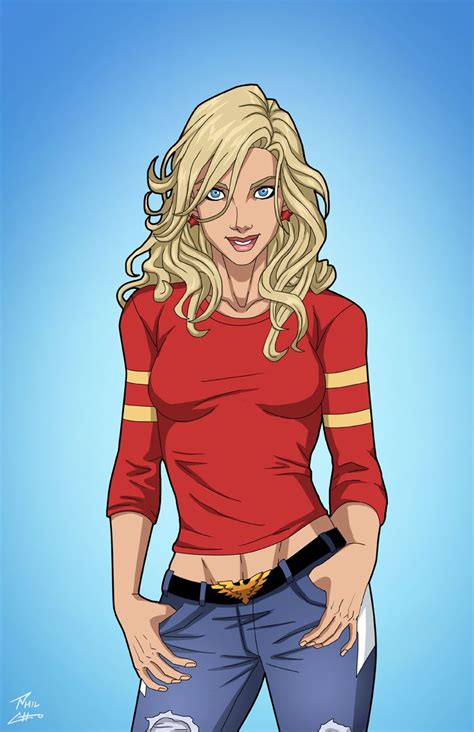 cassie sandsmark earth 27 commission by phil cho on deviantart
