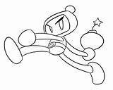 Xero Drawing Bomberman Getdrawings Super sketch template