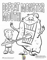 Dental Coloring Pages Health Kids Printable Month Teeth Pediatric Getcolorings Color Worksheets Hygiene Worksheeto sketch template
