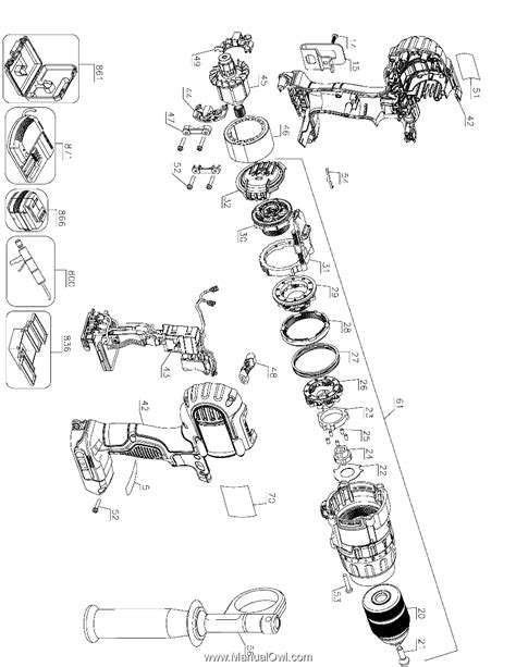 dewalt  parts diagram diagramwirings