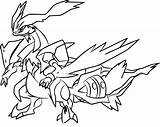 Legendaire Kyurem Victini Coloori Pokémon Arceus Darkrai sketch template
