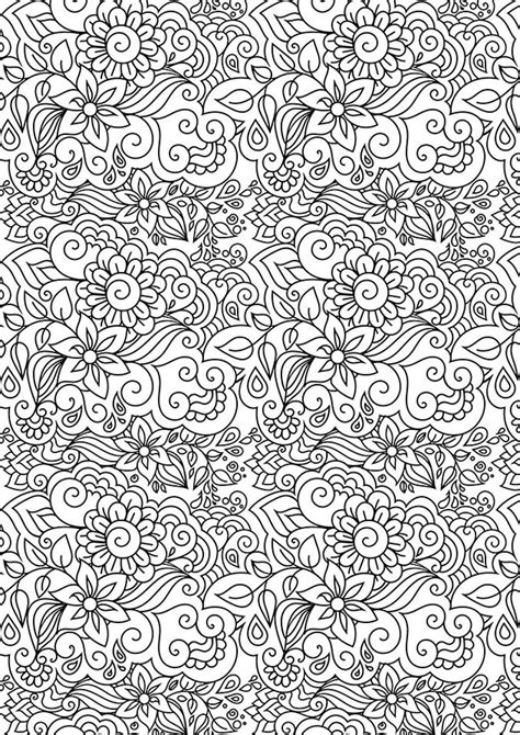 floral zen coloring zen doodle coloring page flowers doodle etsy
