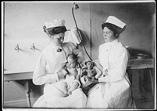 nurses   infant incubator institute   infantarium