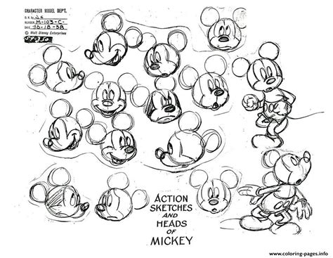 adult mickey mouse coloring pages printable