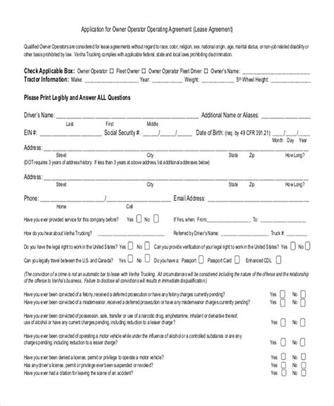 sample operating agreement forms   ms word