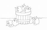 Bushel Apples Weefolkart sketch template