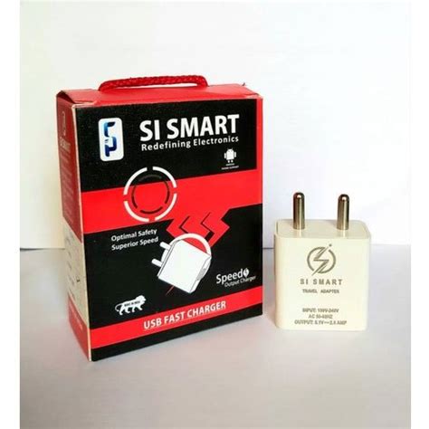 smart  amp single usb mobile phone charger rs  piece swarajya innovations private