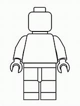 Coloring Lego Pages City Printable Minifigure Popular sketch template