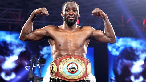 terence crawford retains wbo welterweight title  powerful tko