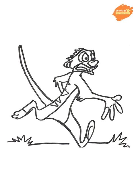 timon  lion king   coloring pages king painting