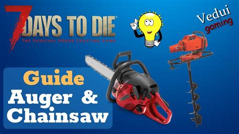 days  die auger  chainsaw guide atvedui youtube