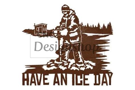 ice day wall art dxf file  cnc