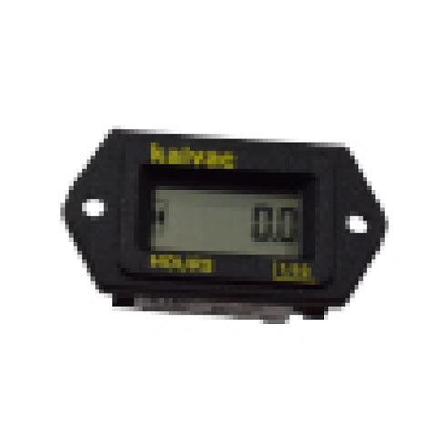 hole digital hour meter kaivac