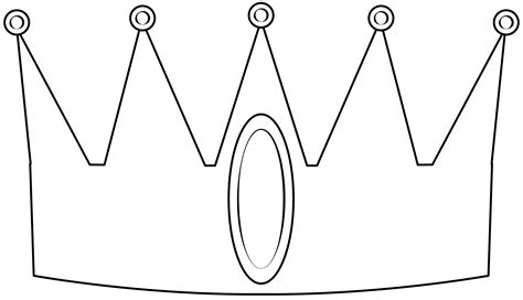king crown template printable doctemplates vrogueco
