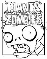 Zombies Plants Vs Coloring Pages Print Coloringtop sketch template