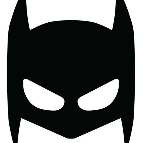 batman party superhero masks batman mask template
