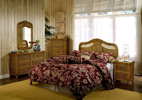 Wicker Furniture Bedroom Bedroom Wicker Furniture Elana Classic