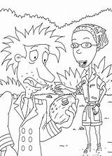 Rugrats Coloring Pages Printable Books Last sketch template