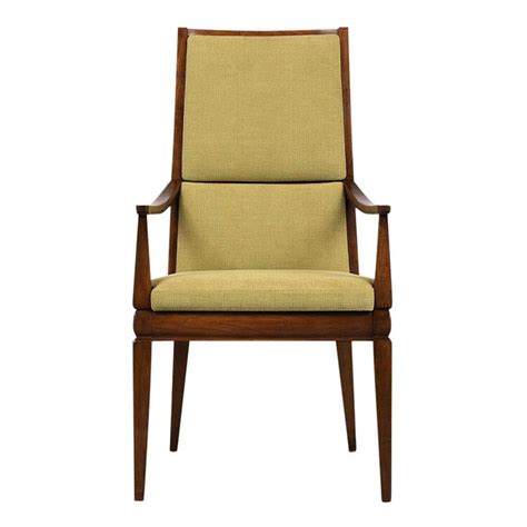 set   mid century modern high  dining room chairs  sale