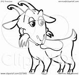 Goat Rf Lal Perera sketch template