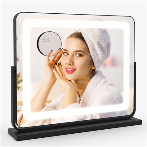 rolove vanity mirror makeup mirror  lights large lighted vanity