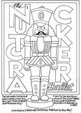 Nutcracker Coloring Pages Christmas Printable Sheets Book Haven Creative Drawing Ballet Dover Illustration Nutcrackers Publications Kids Stamping Noisette Casse Books sketch template
