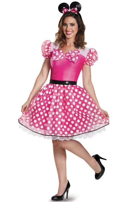 d85587 glam pink minnie mouse adult costume pure costumes blog