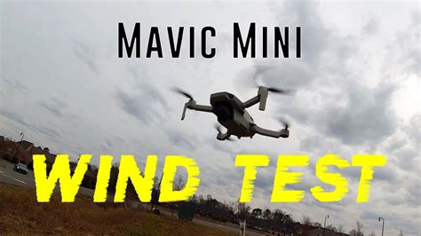mavic mini wind test ken heron youtube