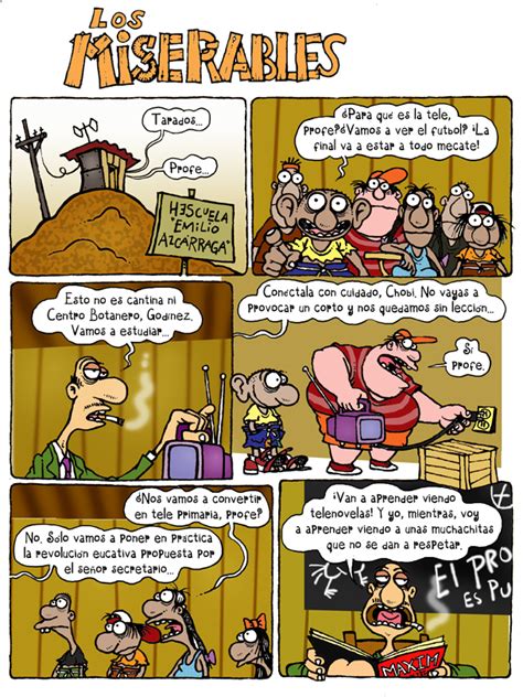 caricaturas politicas los miserables comic
