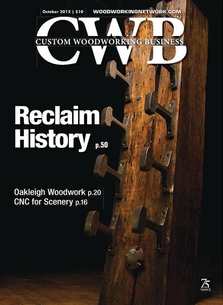 custom woodworking business october   magazine
