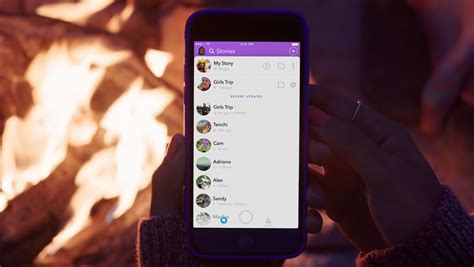 snapchat adapts stories for groups